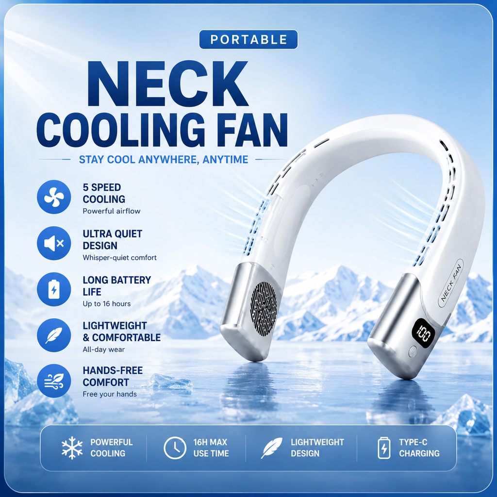 Portable Neck Cooling Fan